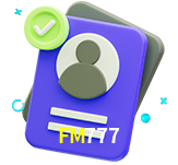 Tornar-se um membro do FM777 é muito simples